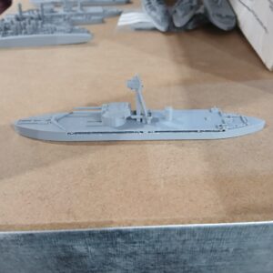 3d printed WW1 1/700 big gun monitors HMS marshal Soult