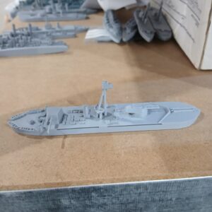 3d printed WW1 1/700 big gun monitors HMS General Wolfe