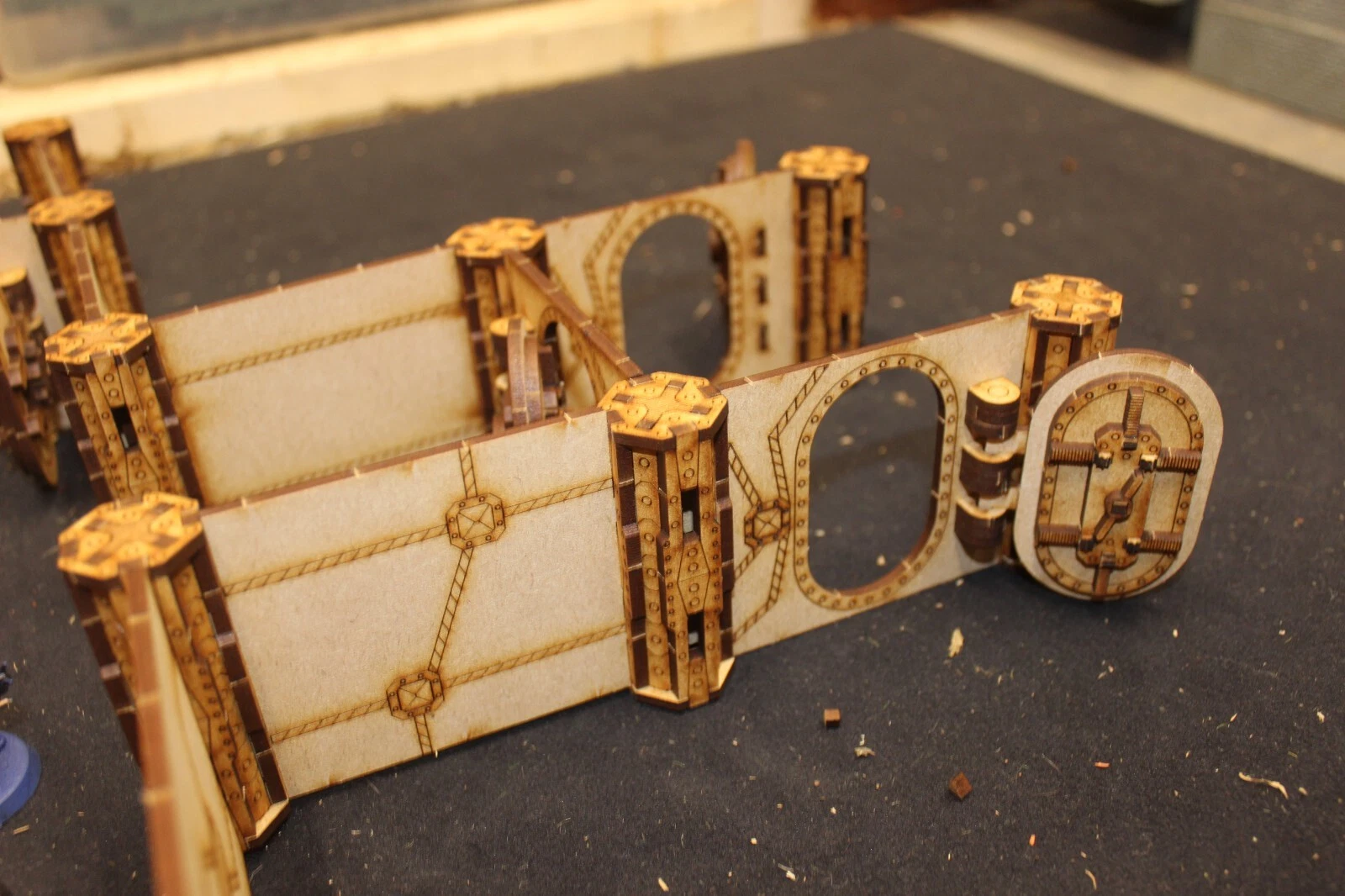 laser cut model kit 28mm wargaming space ship corridor set 1 - Image 5