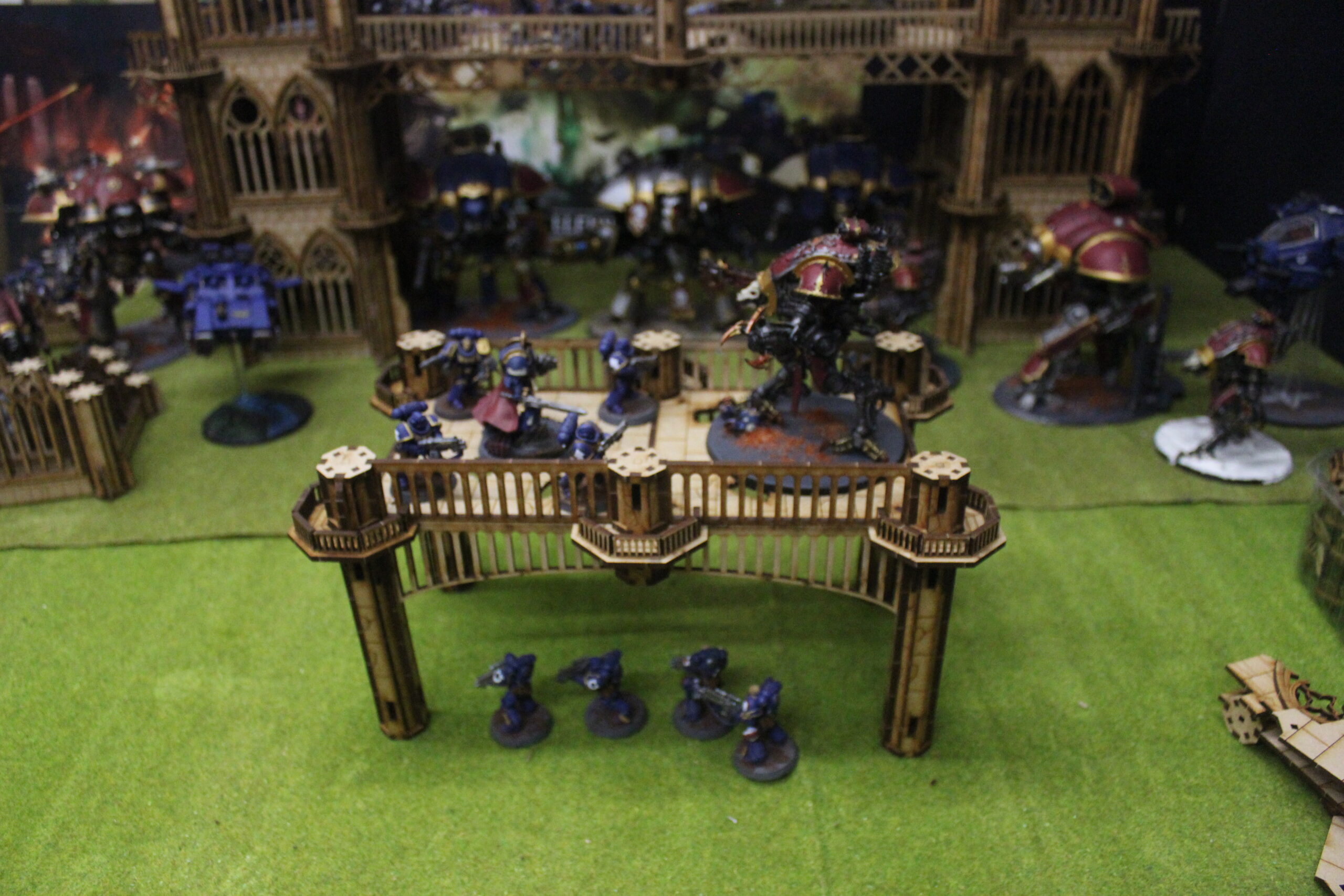 28mm wargaming city ruined single span bridge - Image 7