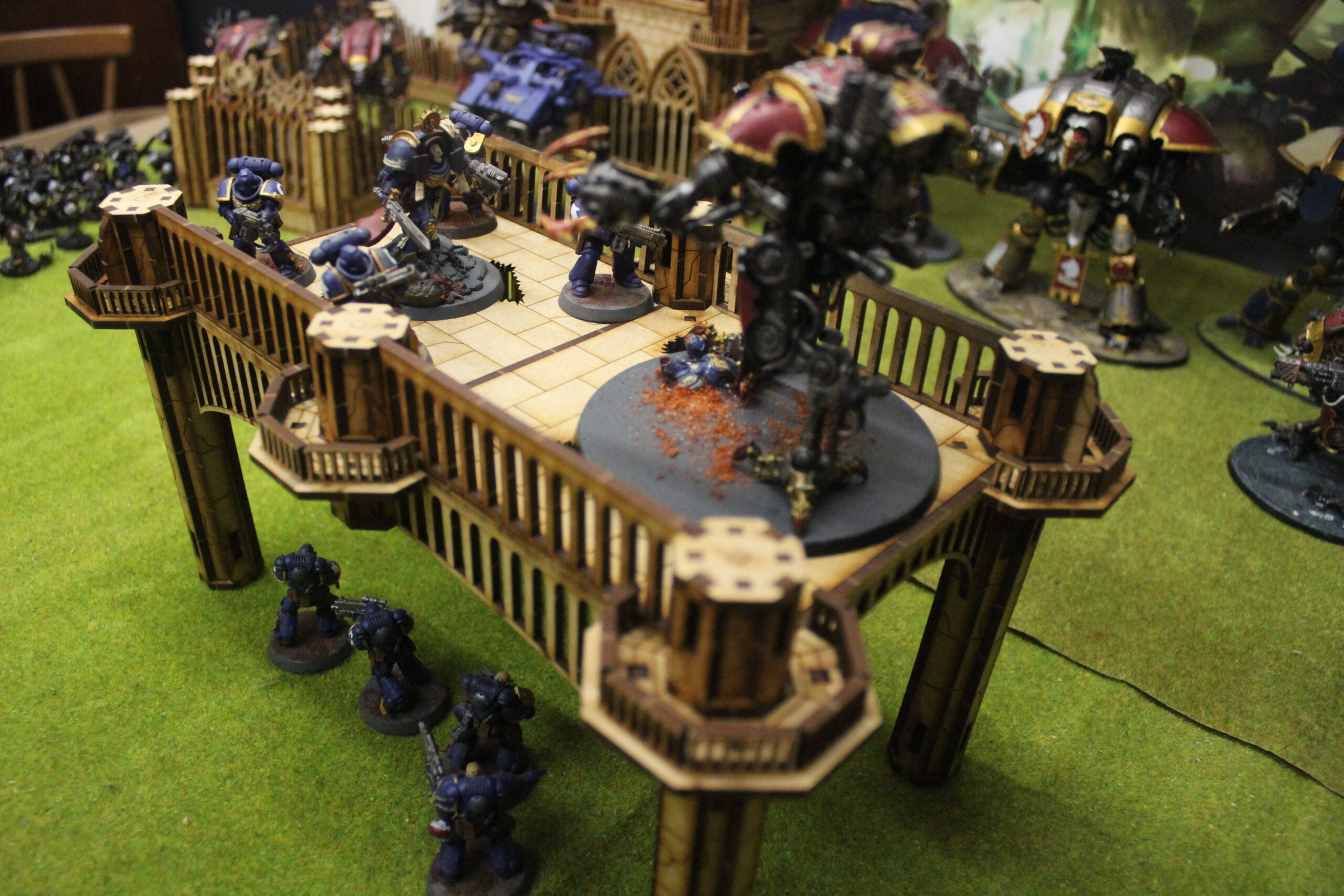 28mm wargaming city ruined single span bridge - Image 4