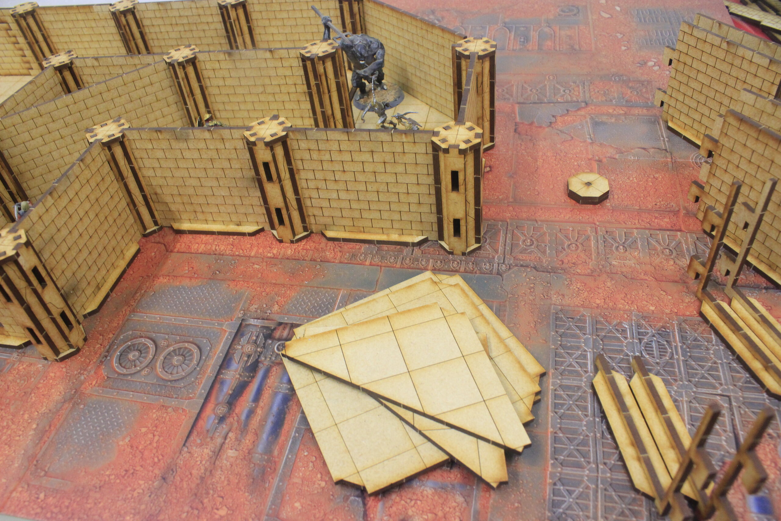 28mm dungeon and dragons laser cut rooms - Image 9