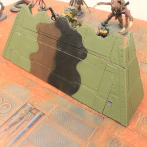 laser cut model kit 28mm wargaming space fort double end corridor