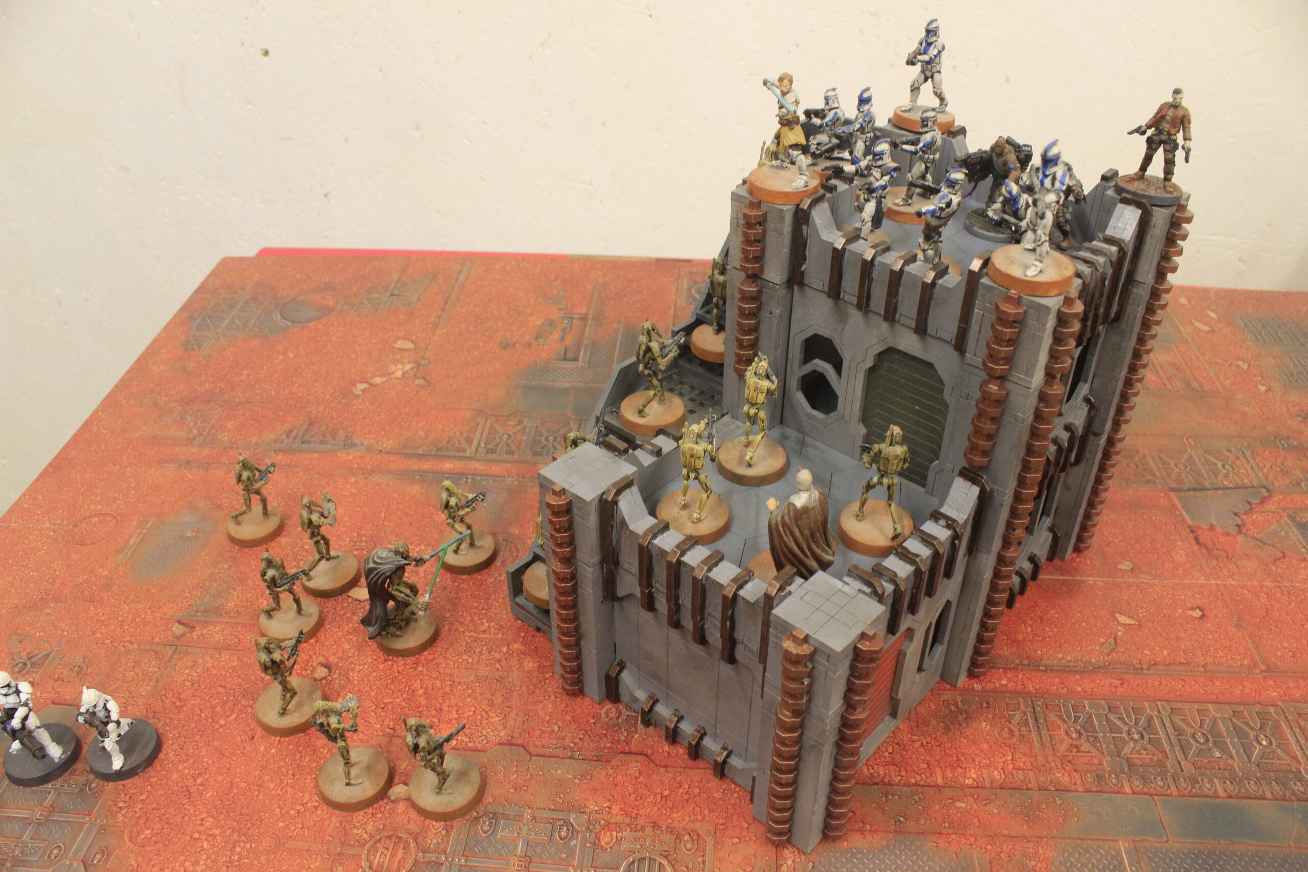 laser cut model kit 28mm wargaming modular Hab Block set 1 - Image 3