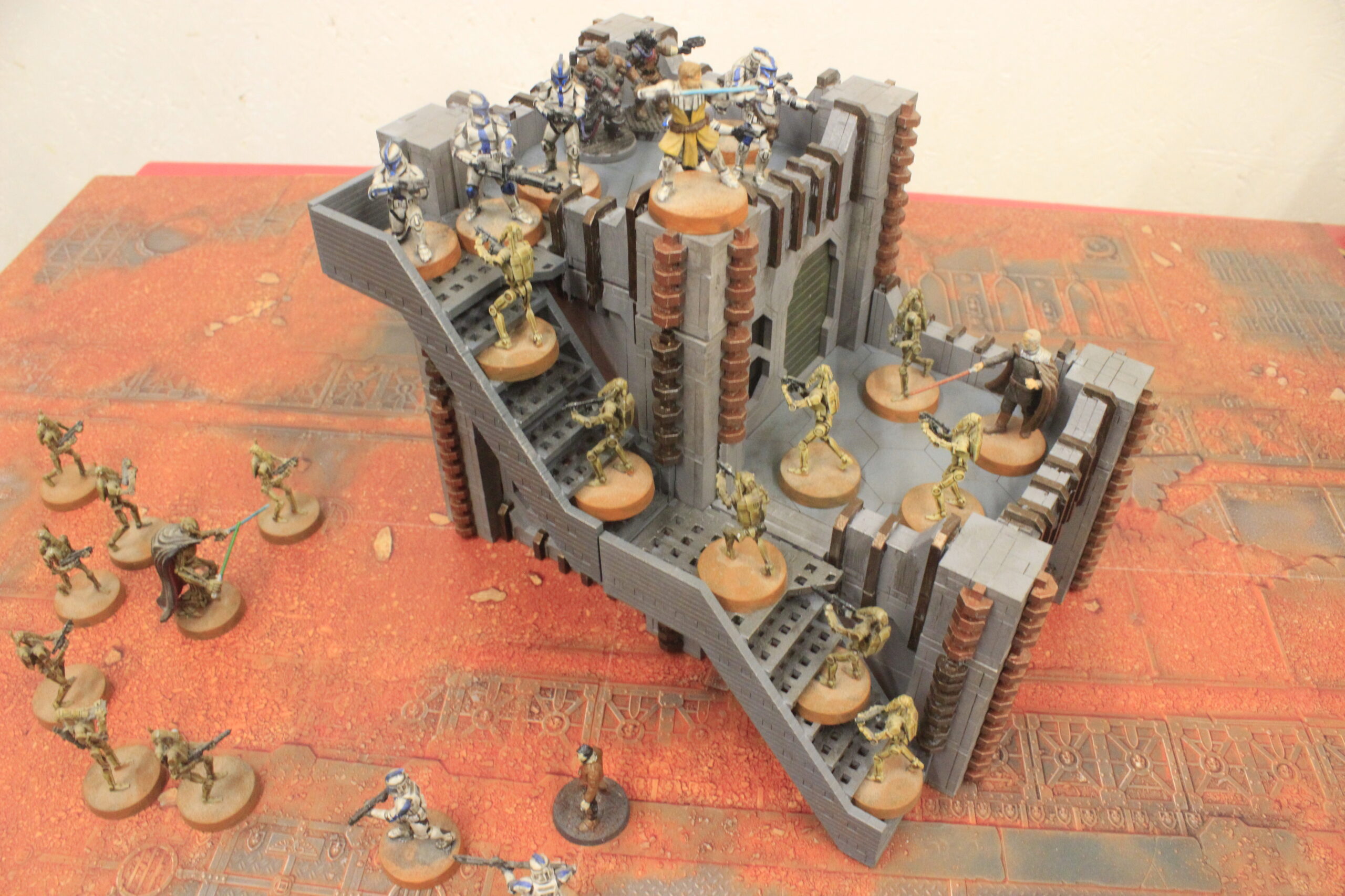 laser cut model kit 28mm wargaming modular Hab Block set 1 - Image 4