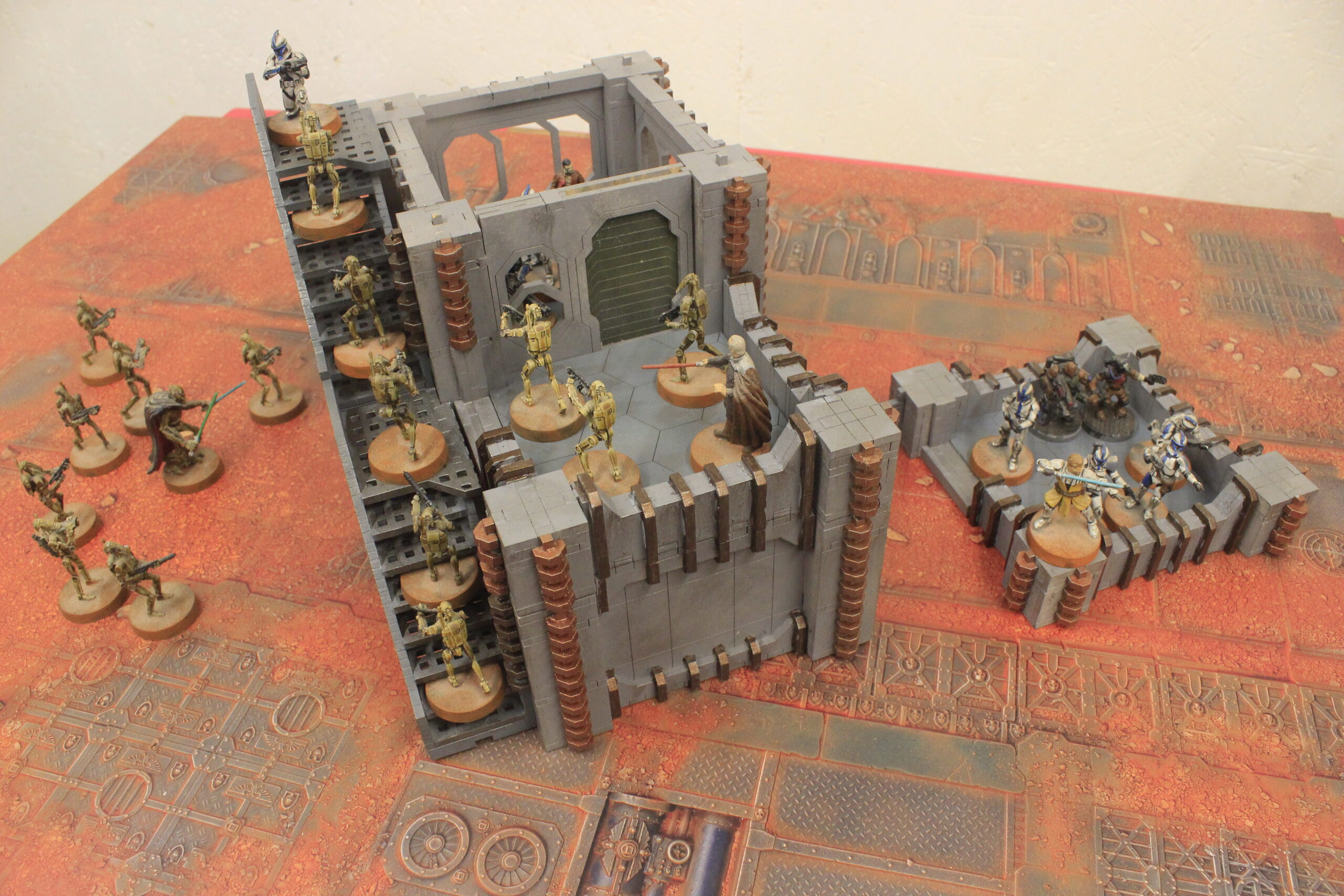 laser cut model kit 28mm wargaming modular Hab Block set 1 - Image 5