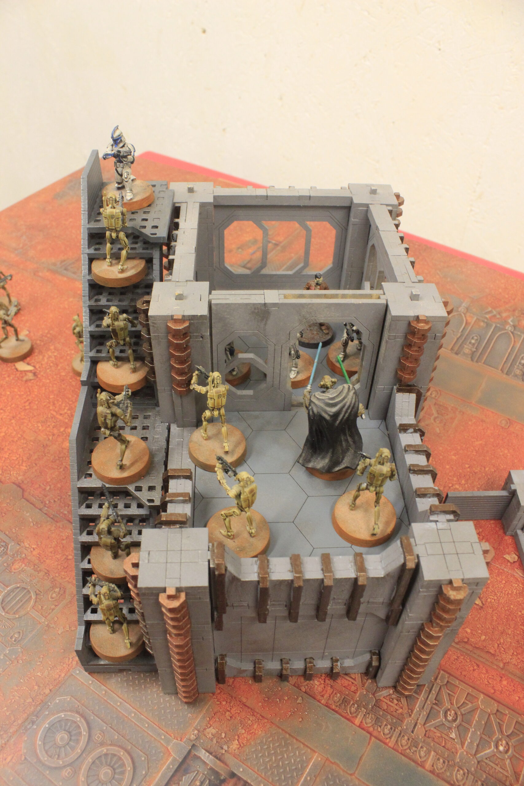laser cut model kit 28mm wargaming modular Hab Block set 1 - Image 7