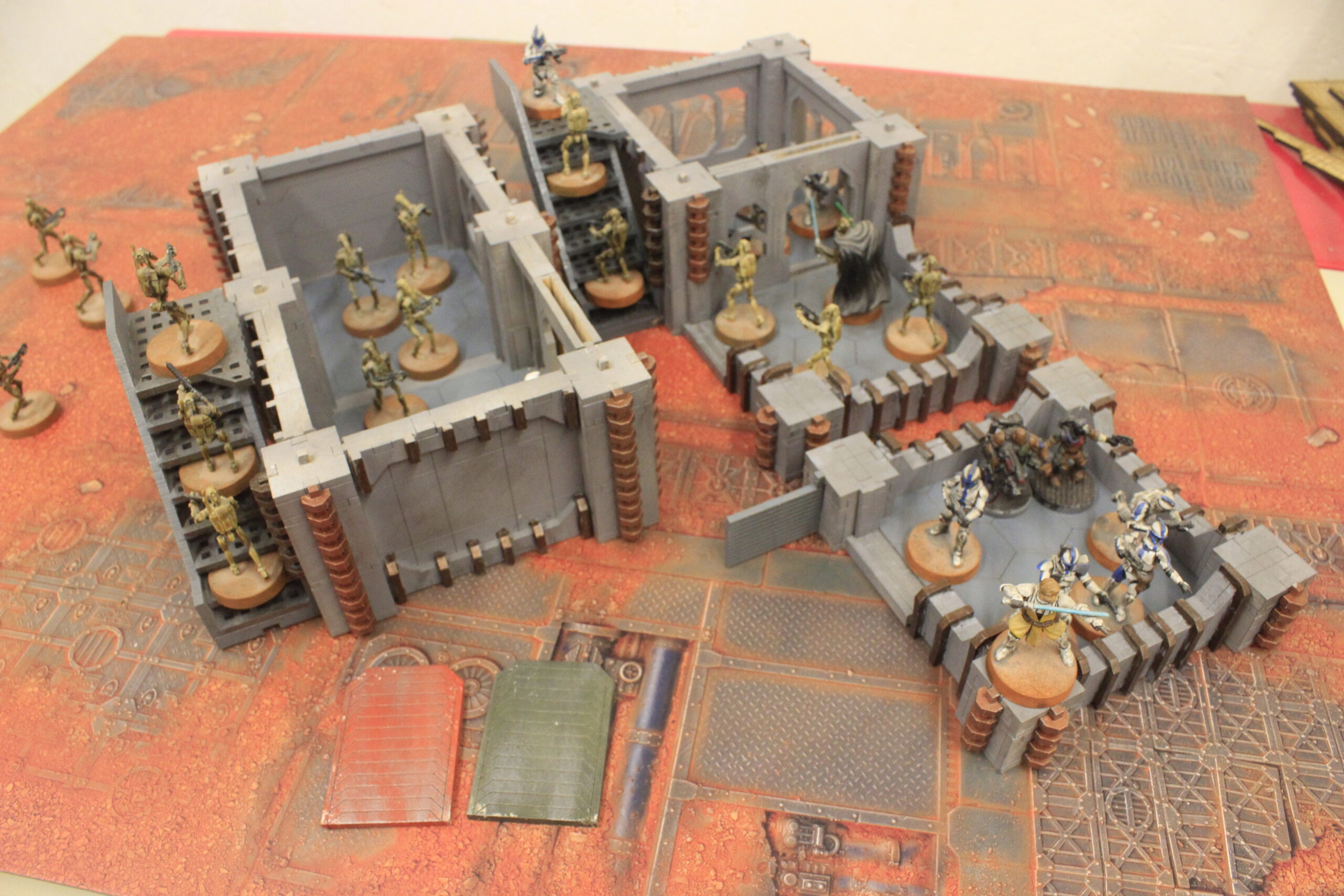 laser cut model kit 28mm wargaming modular Hab Block set 1 - Image 9