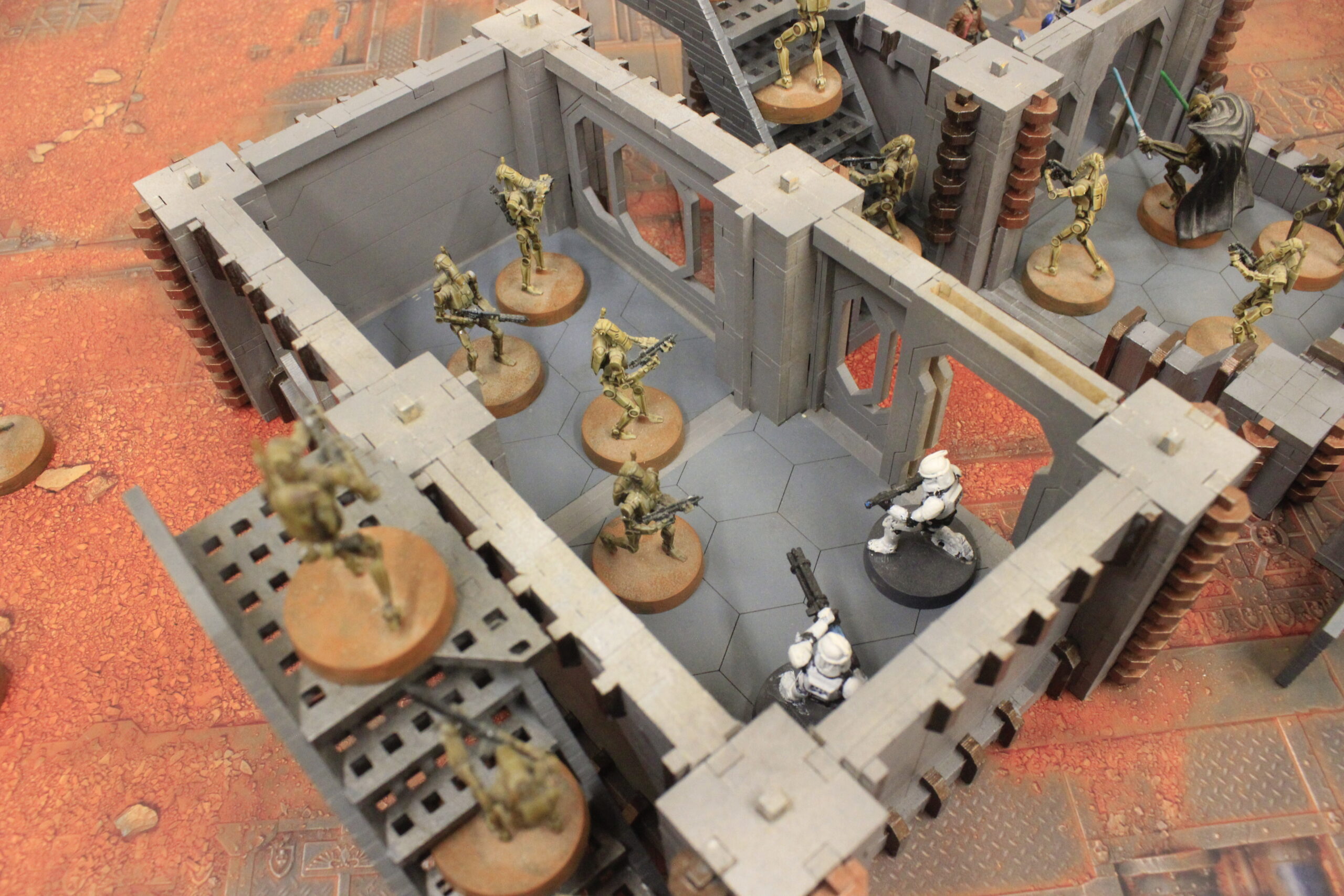laser cut model kit 28mm wargaming modular Hab Block set 1 - Image 11