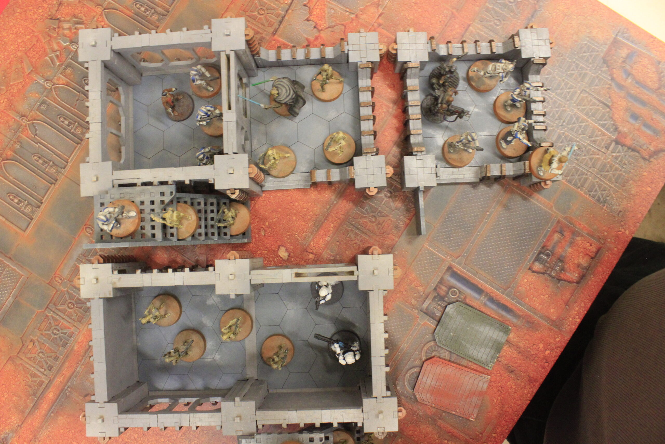 laser cut model kit 28mm wargaming modular Hab Block set 1 - Image 12