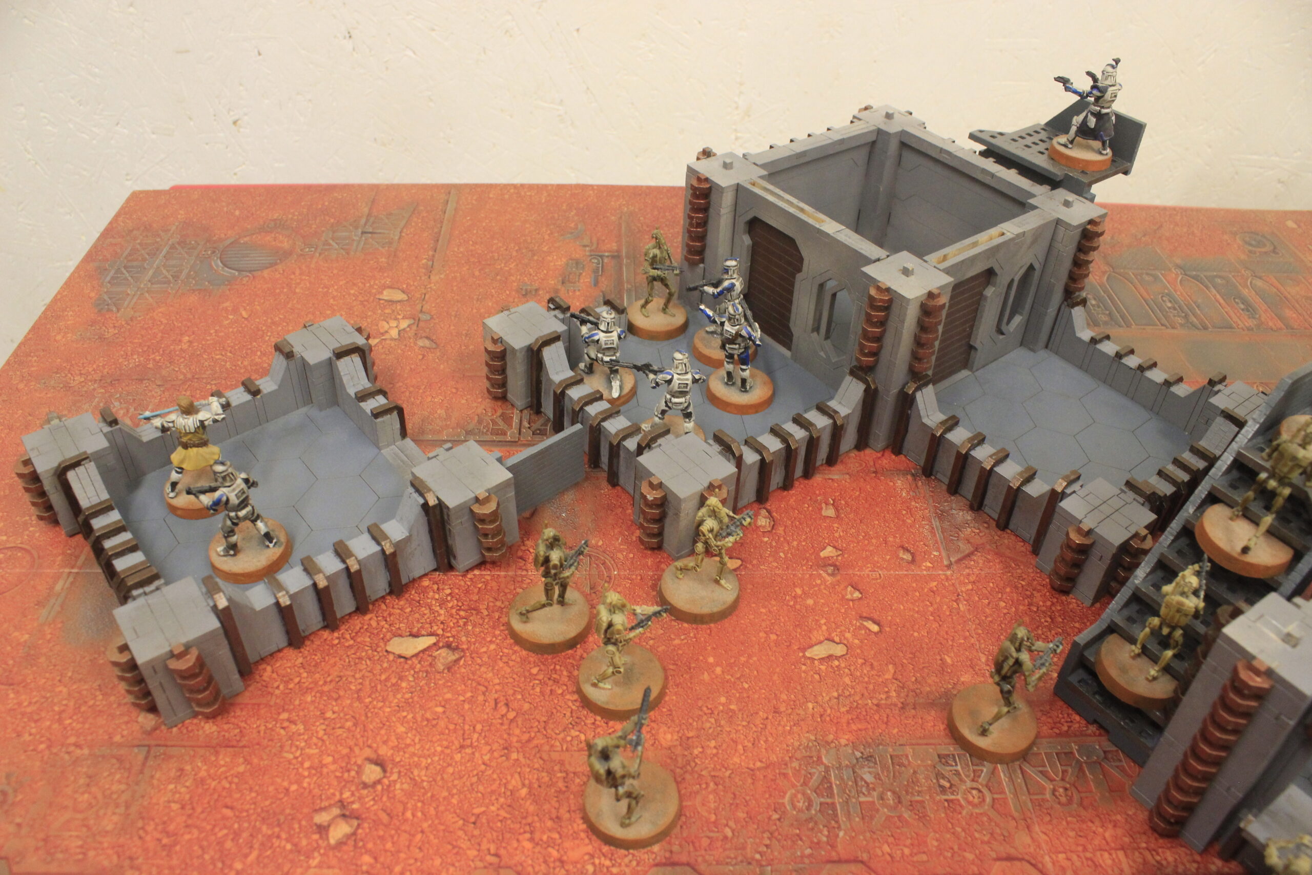 laser cut model kit 28mm wargaming modular Hab Block set 1 - Image 14
