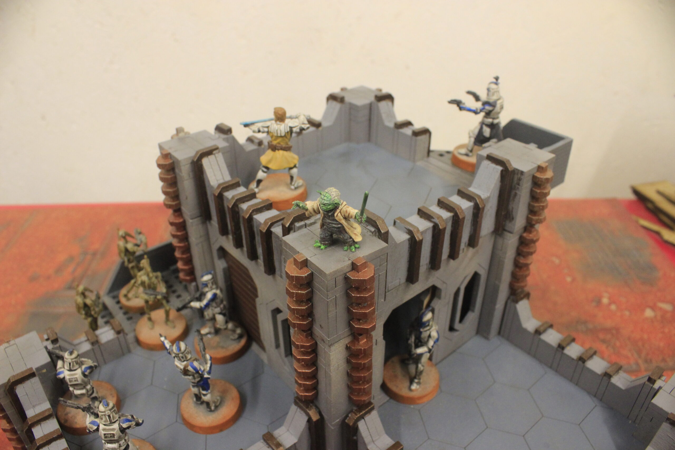 laser cut model kit 28mm wargaming modular Hab Block set 1 - Image 20