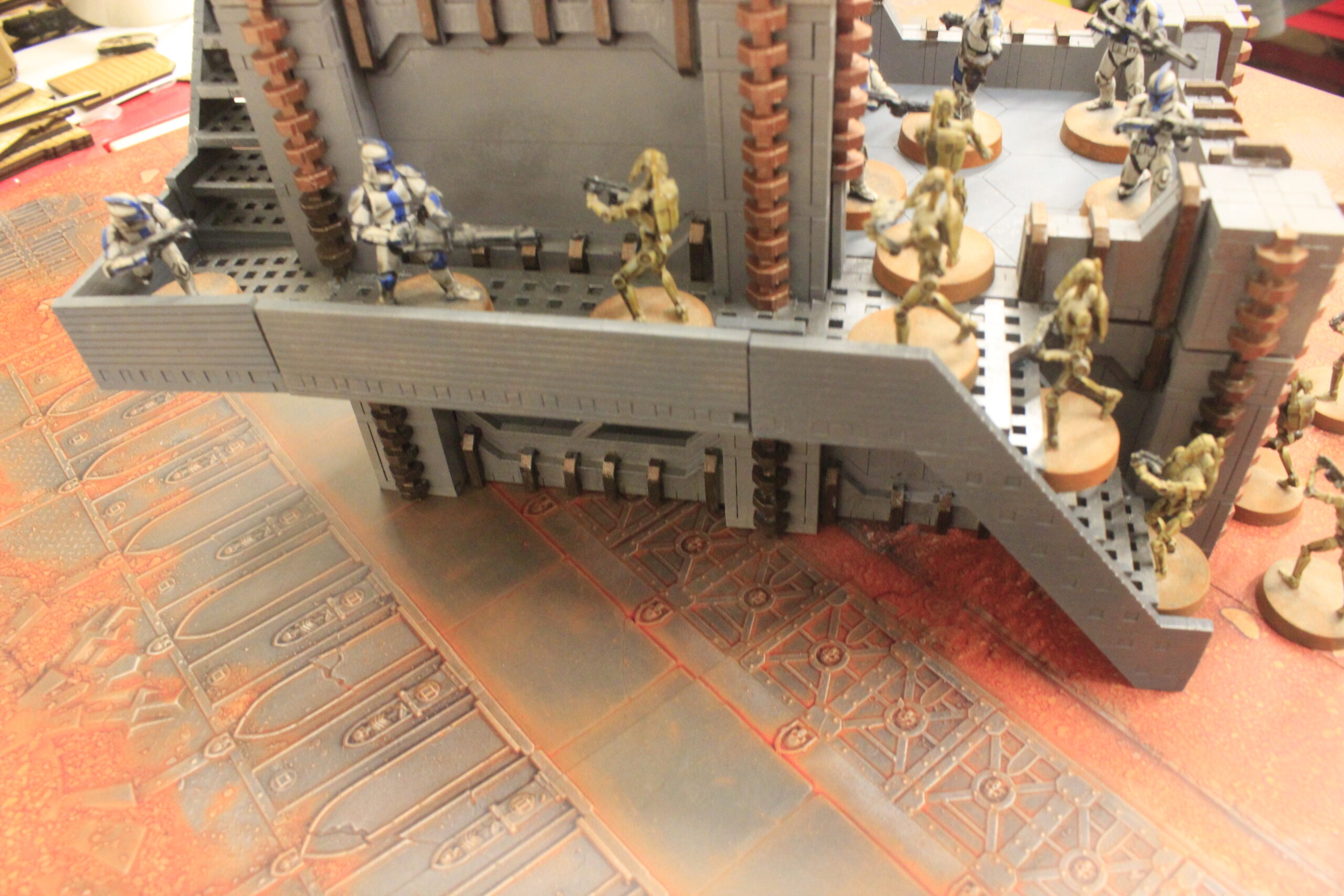 laser cut model kit 28mm wargaming modular Hab Block set 1 - Image 22
