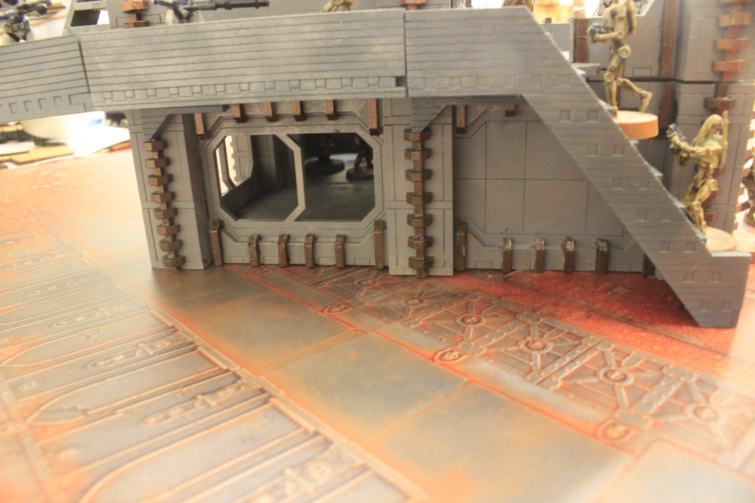 laser cut model kit 28mm wargaming modular Hab Block set 1 - Image 23