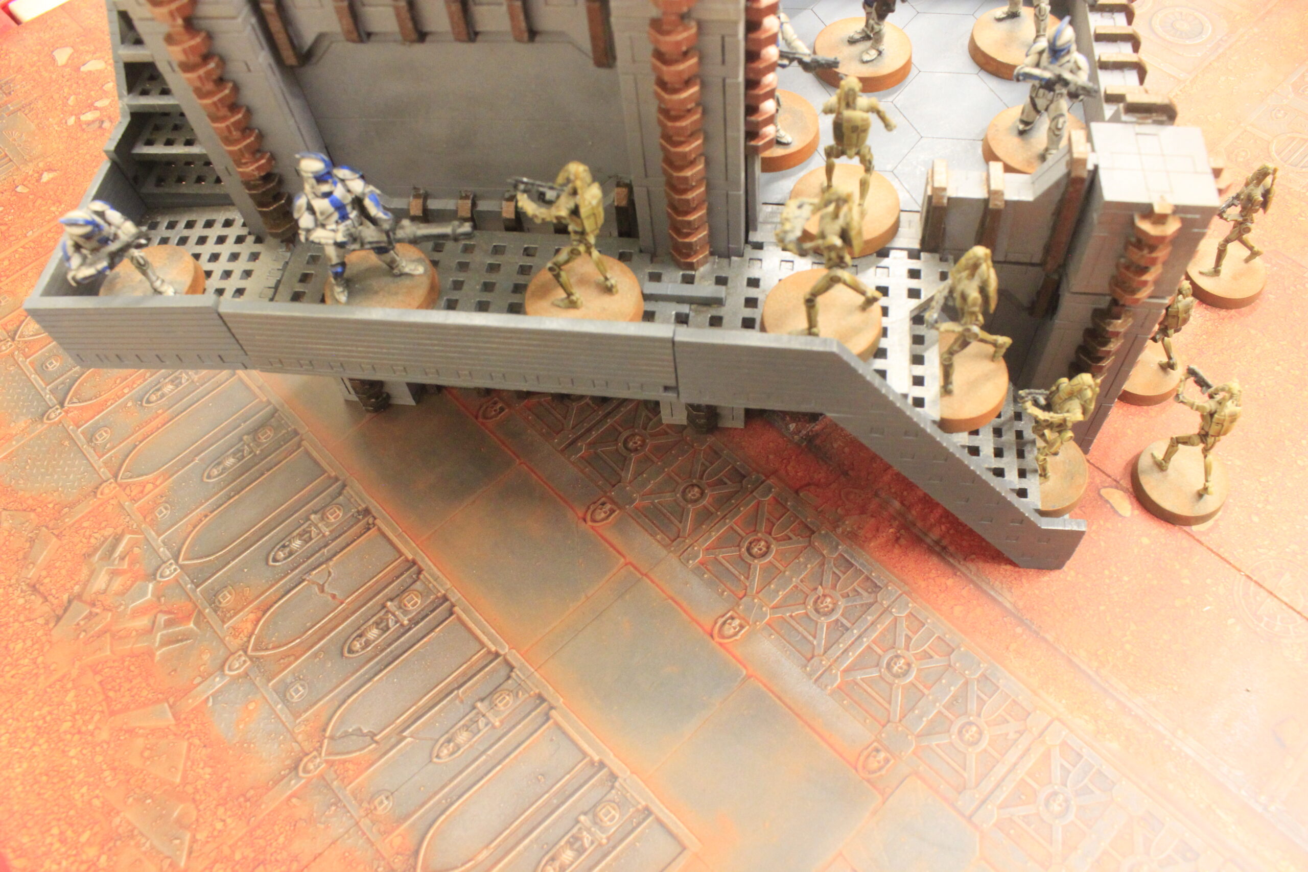 laser cut model kit 28mm wargaming modular Hab Block set 1 - Image 24
