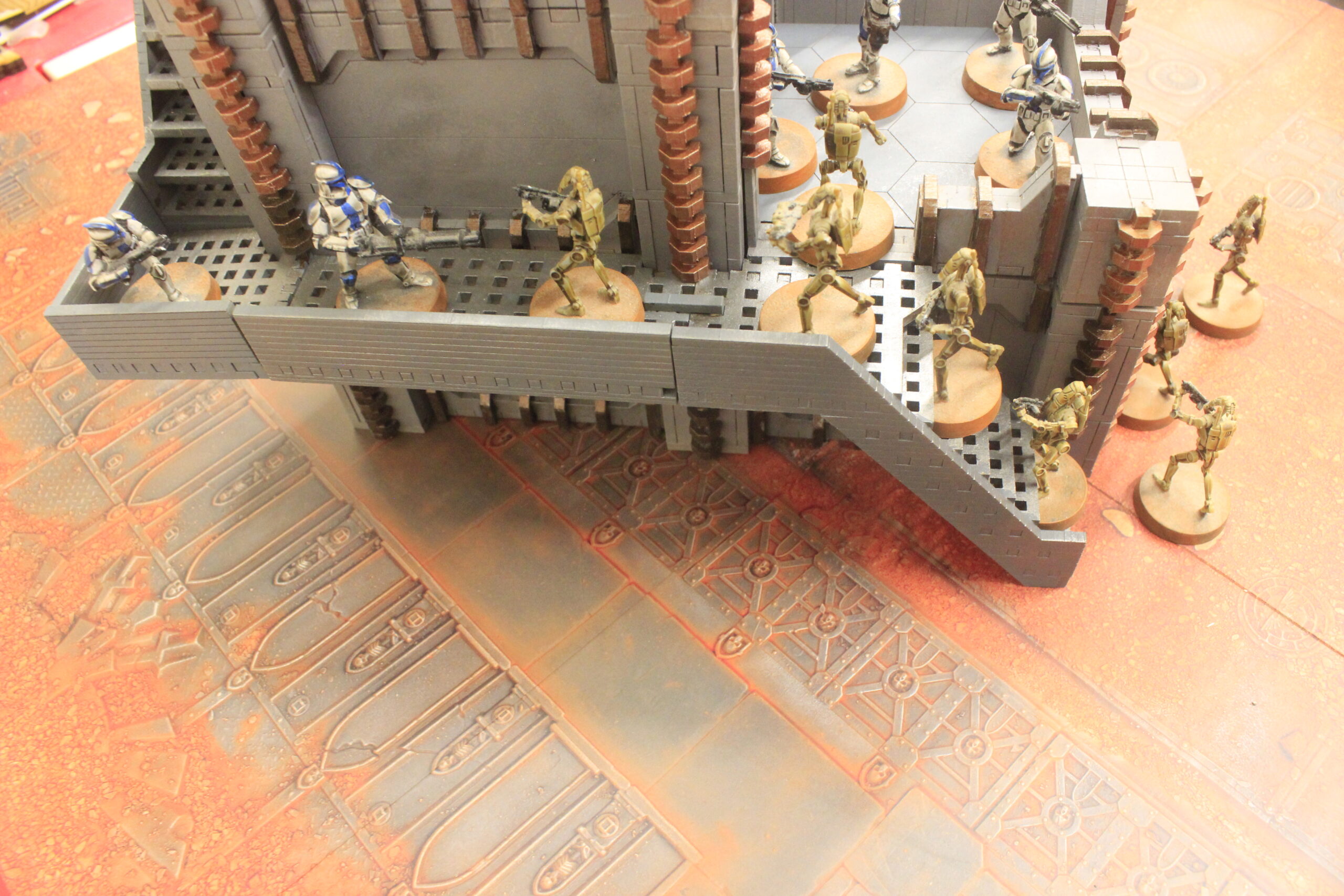 laser cut model kit 28mm wargaming modular Hab Block set 1 - Image 25
