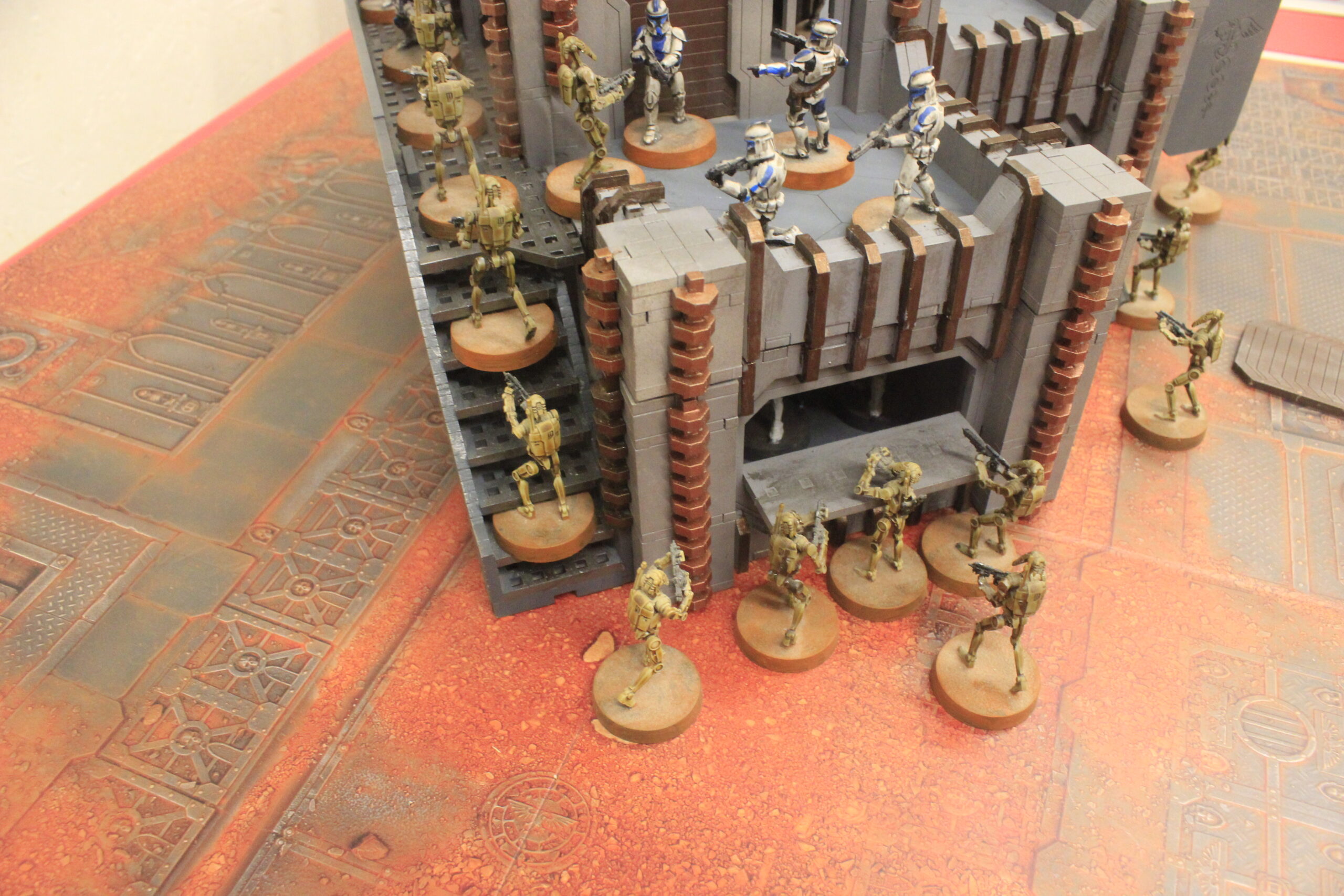 laser cut model kit 28mm wargaming modular Hab Block set 1 - Image 26