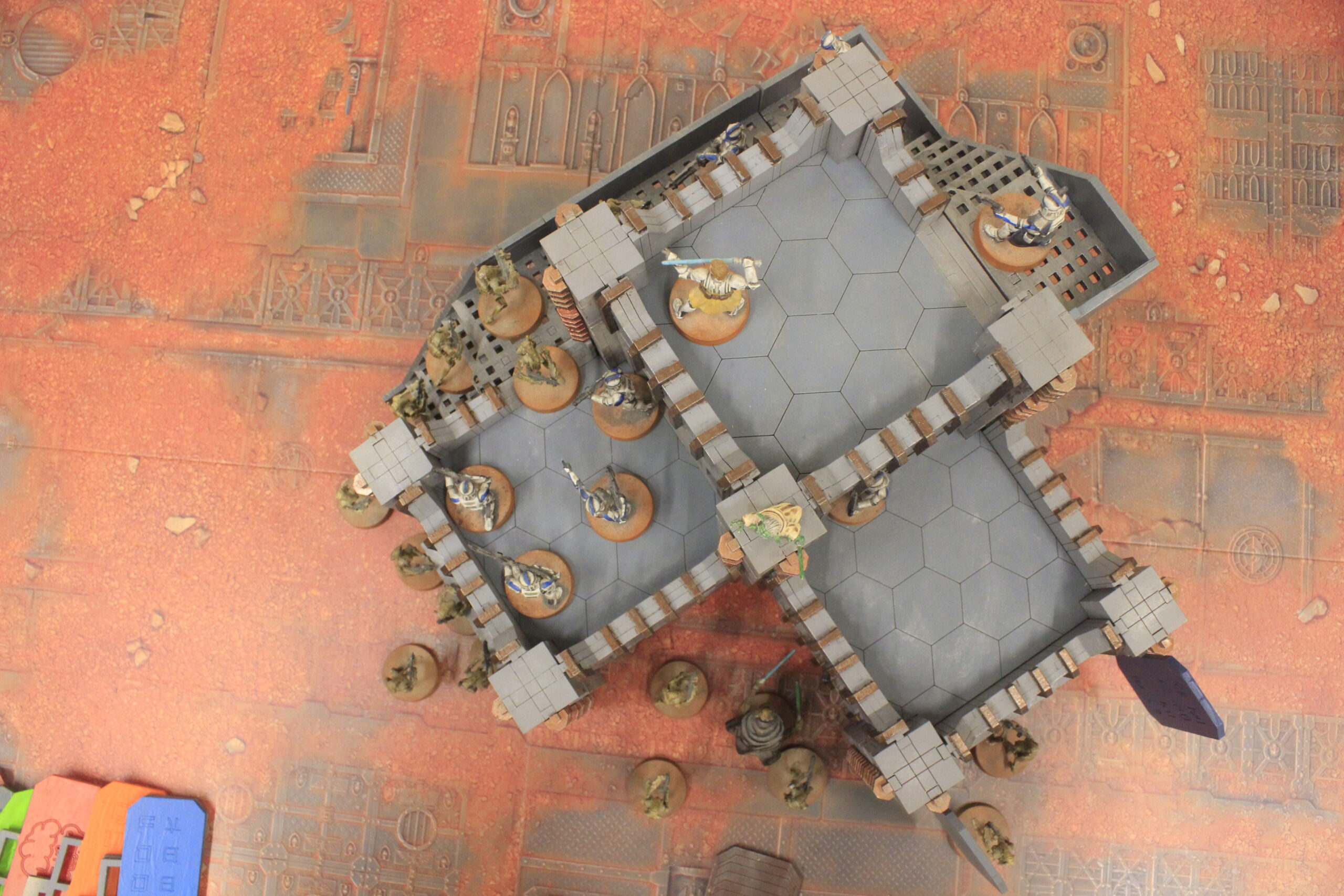laser cut model kit 28mm wargaming modular Hab Block set 1 - Image 27