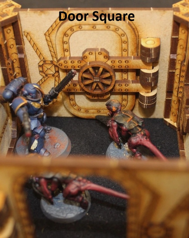 laser cut model kit 28mm wargaming space ship corridor set 1 - Image 7