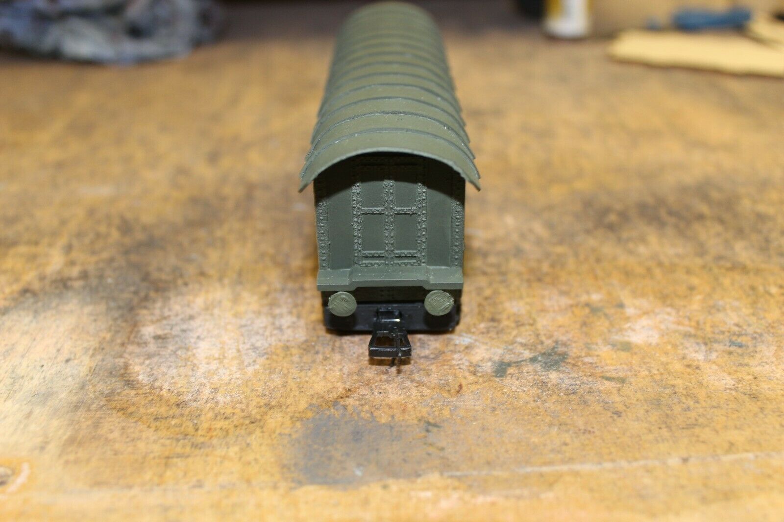 20mm ammunition wagon 14 inch railway gun artillery oo ww1 ww2 laser cut model kit - Image 3