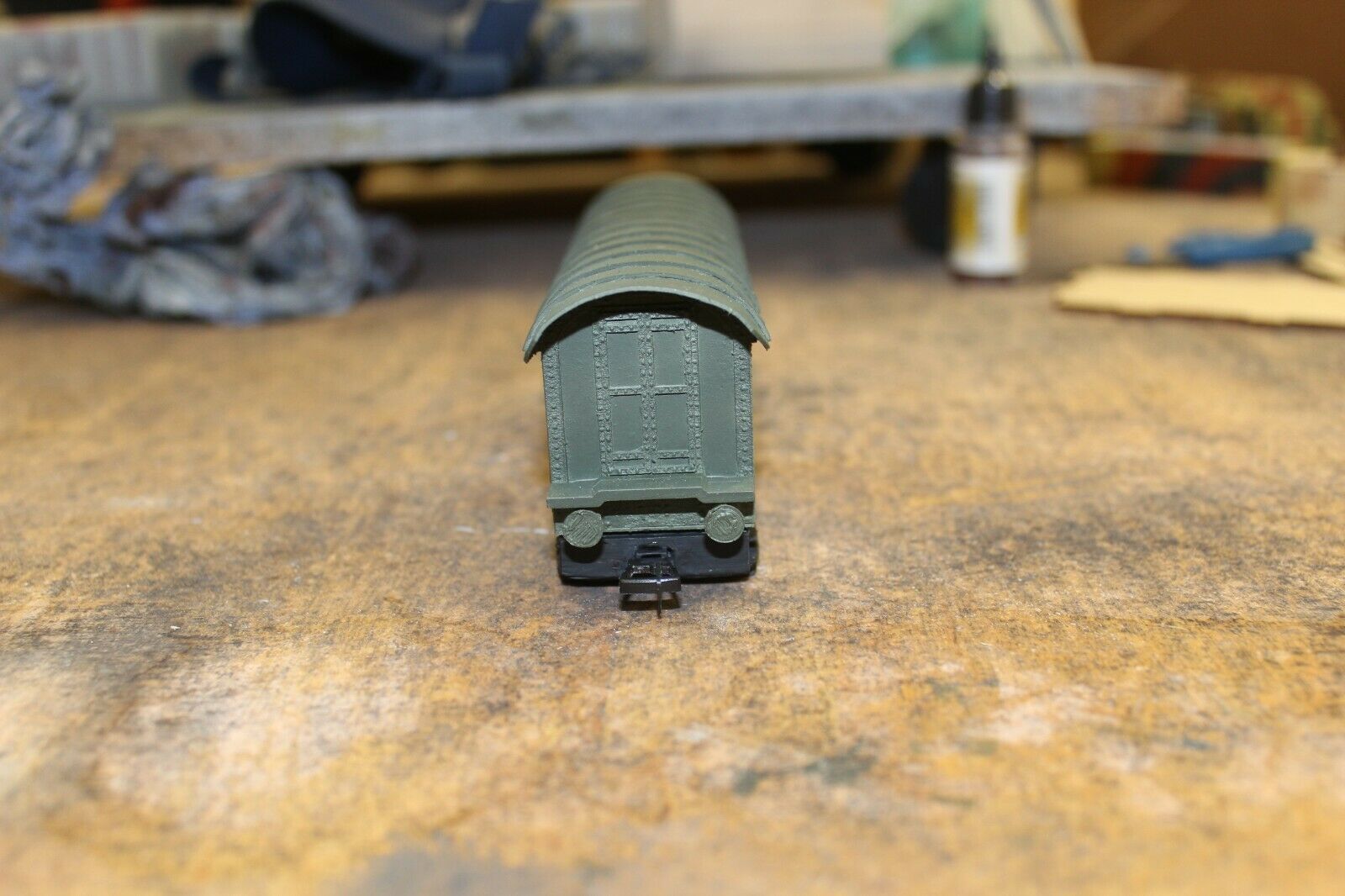 20mm ammunition wagon 14 inch railway gun artillery oo ww1 ww2 laser cut model kit - Image 5