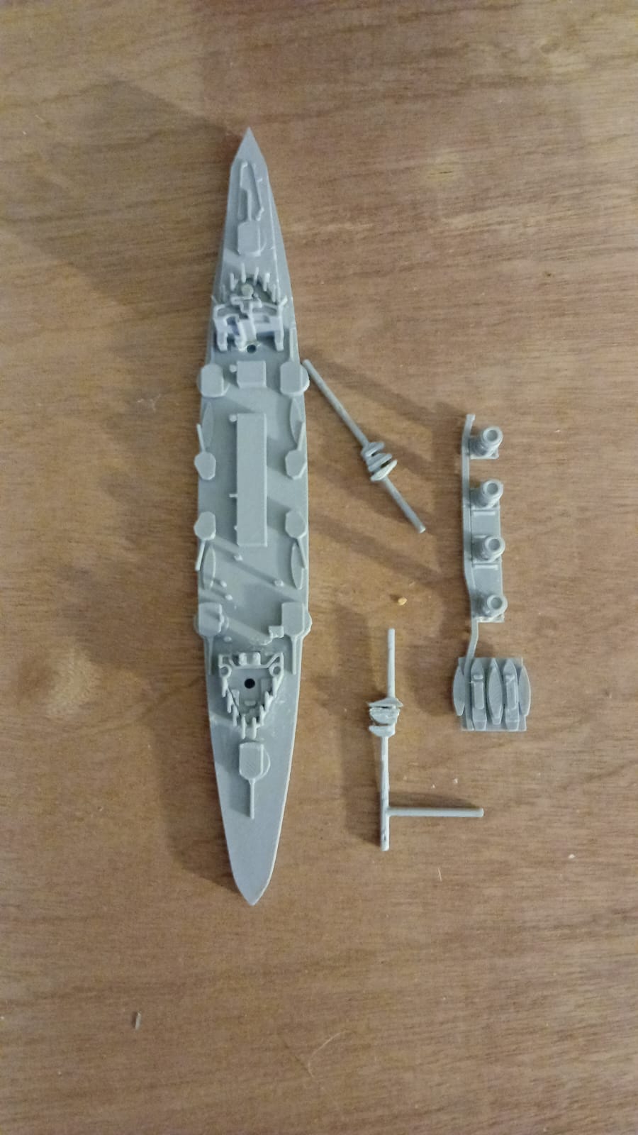 3d printed WW1 2nd Cruiser Squadron (armoured cruisers) Jutland 1/700 - Image 4