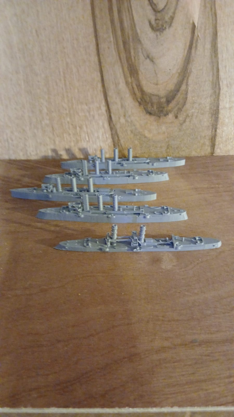 3d printed IV. Aufklärungsgruppe (4th Scouting Group, light cruisers) Jutland 1/700