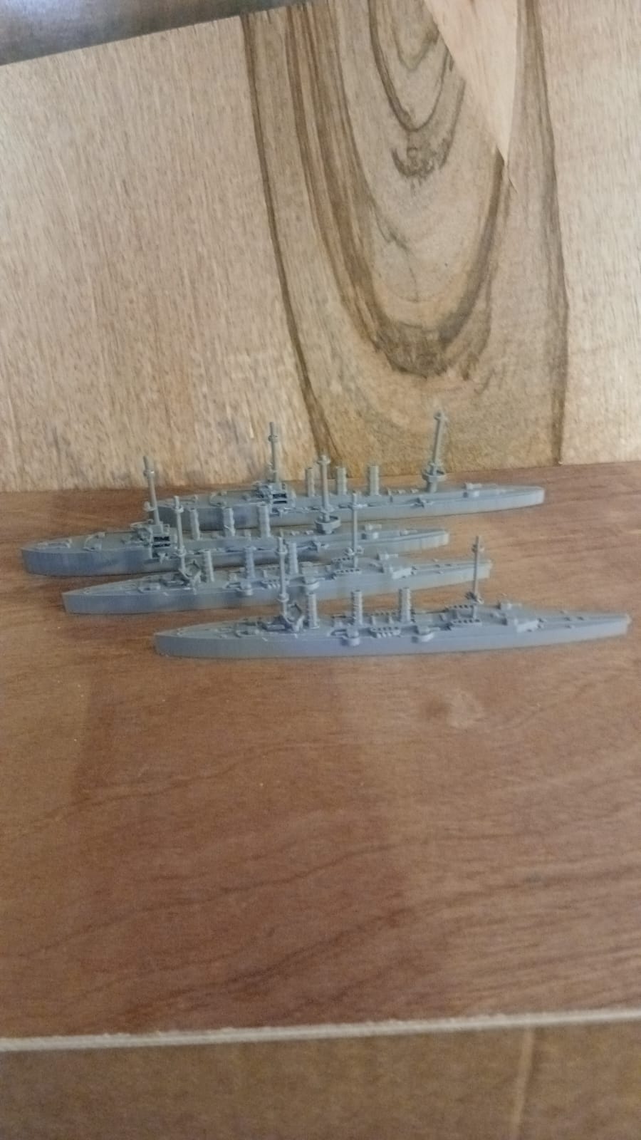 3d printed II. Aufklärungsgruppe 2nd Scouting Group (Light cruisers) Jutland 1/700