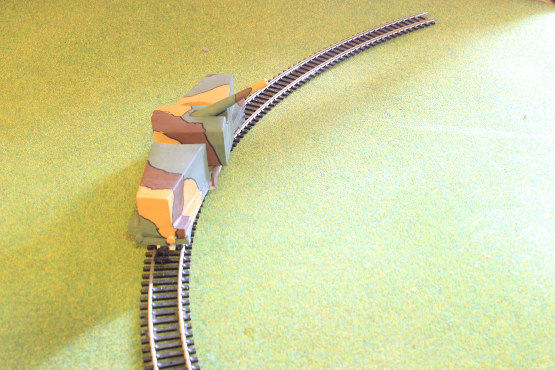 3d printed Canon de 19 modèle 1870 93 TAZ 1/76 railway artillery oo/ho French - Image 6