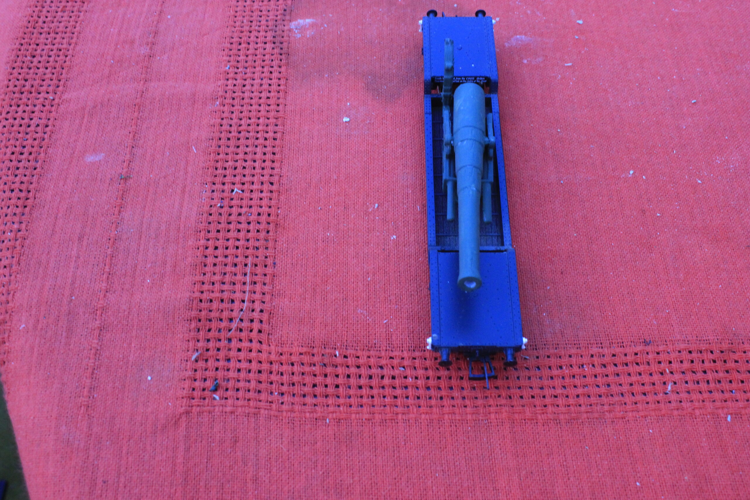 3d printed bl 9.2 inch gun 1/76 model kit rail gun railway artillery ww1 oo/ho - Image 4