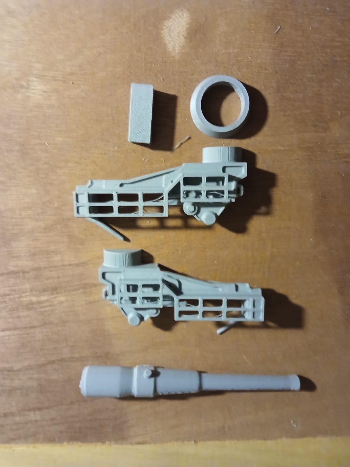 3d printed BL 9.2 inch howitzer Mk13 1/76 oo/ho rail gun railway artillery ww1 ww2 - Image 7