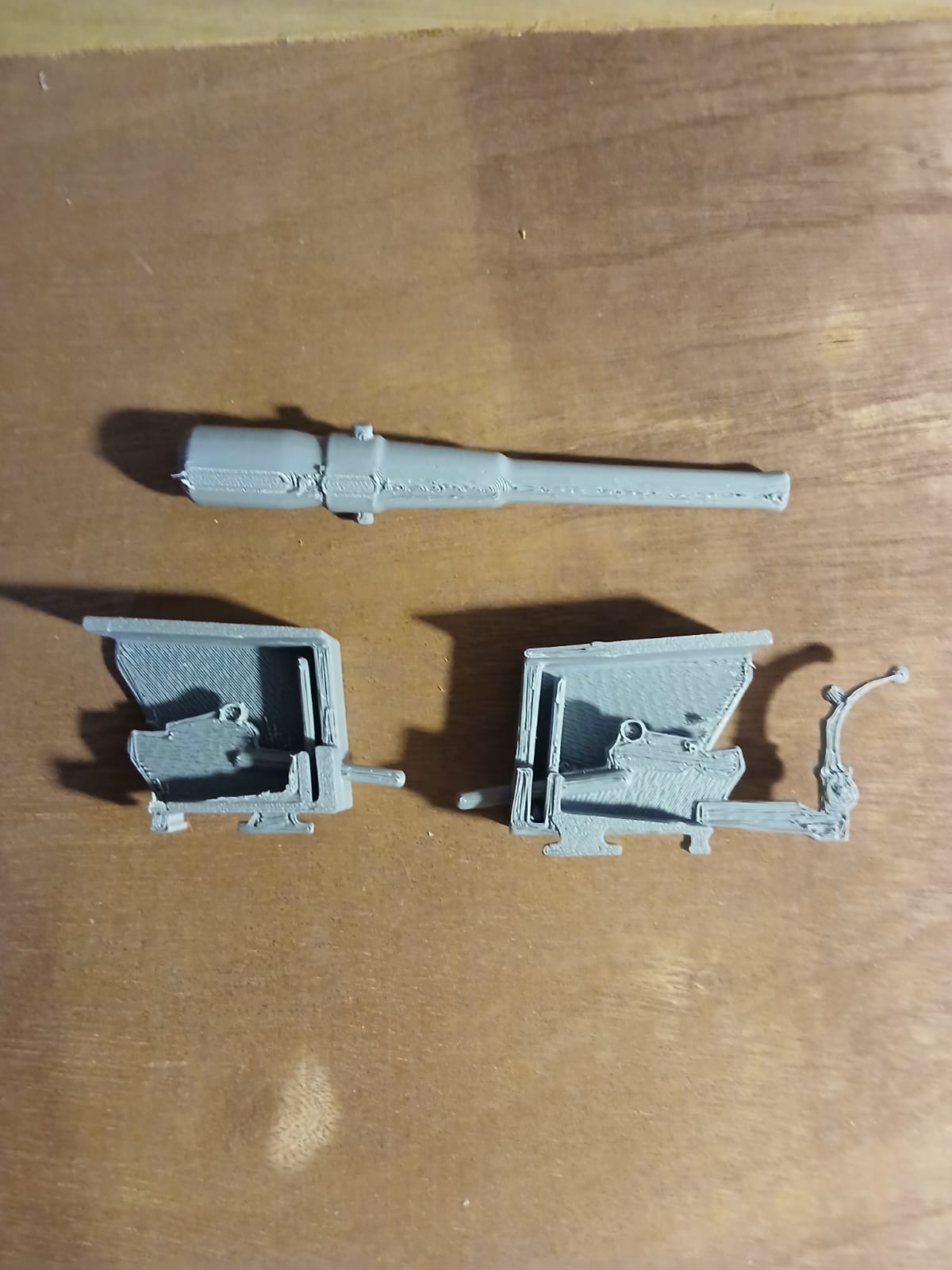 3d printed bl 9.2 inch gun 1/76 model kit rail gun railway artillery ww1 oo/ho turret - Image 5