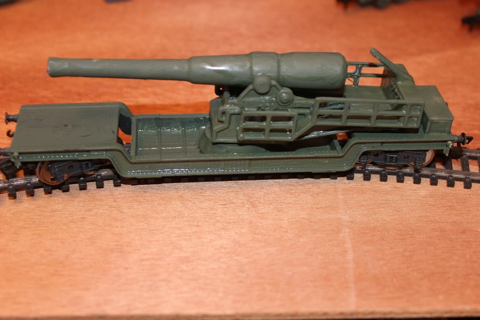 3d printed BL 9.2 inch howitzer Mk13 1/76 oo/ho rail gun railway artillery ww1 ww2 - Image 2
