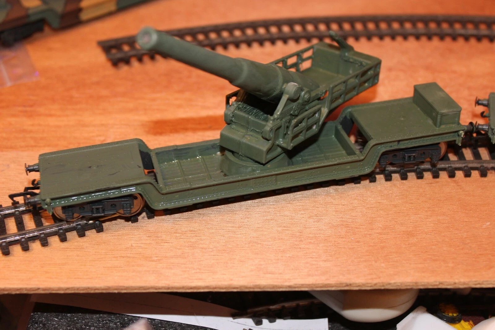 3d printed BL 9.2 inch howitzer Mk13 1/76 oo/ho rail gun railway artillery ww1 ww2 - Image 6