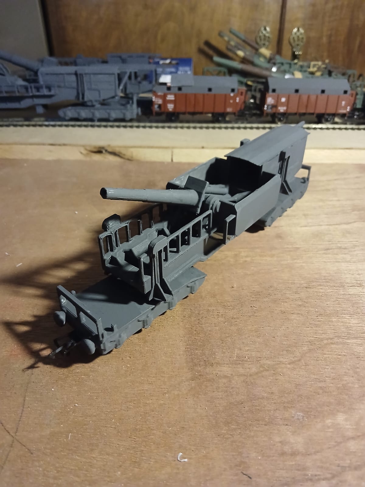 3d printed 21 cm SK "Peter Adalbert" (SK - Schnelladekanone oo/ho eub