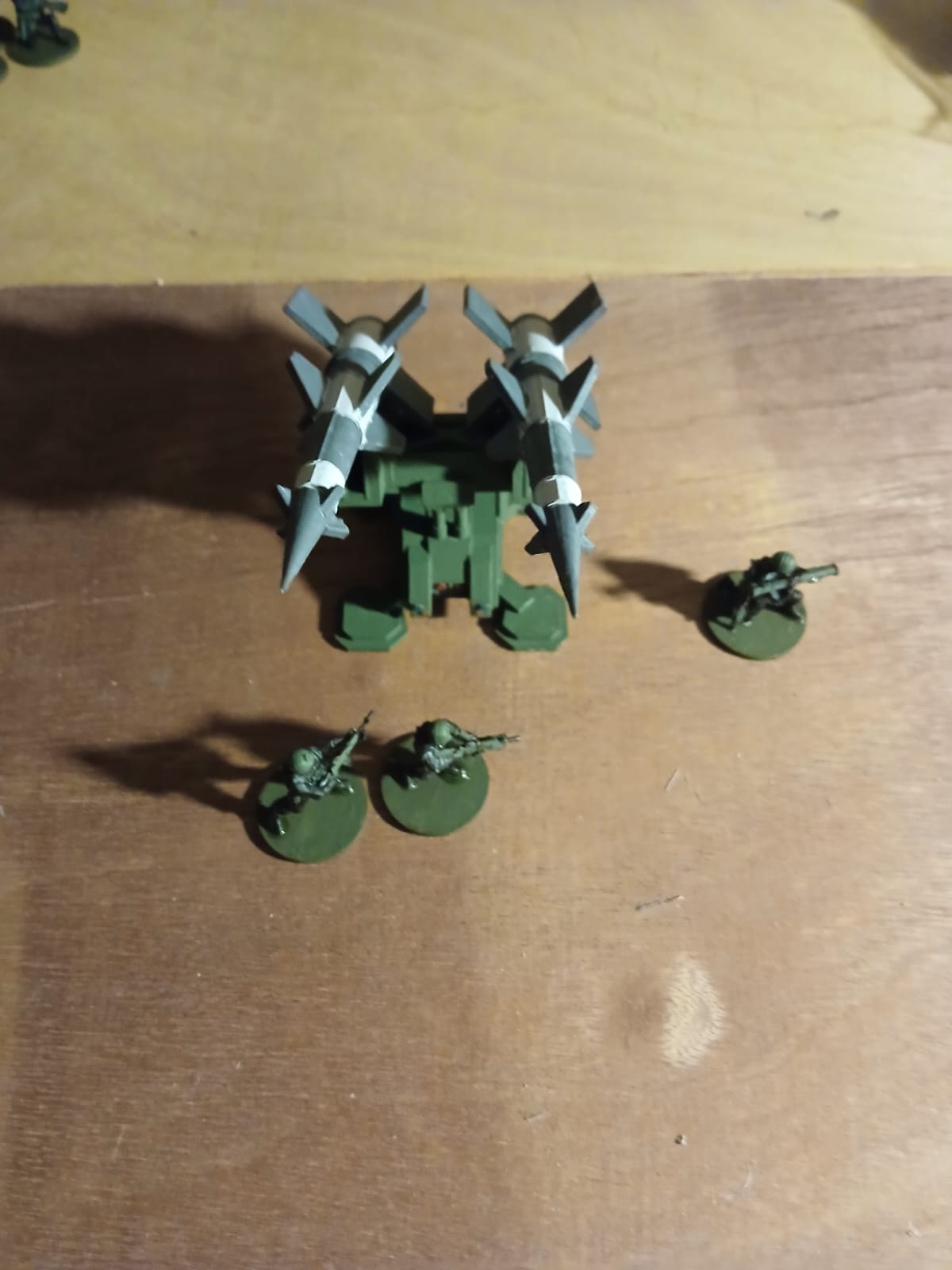 3d printed 28mm Neva 125 SC SAM rocket missile two with twin launcher - Image 3