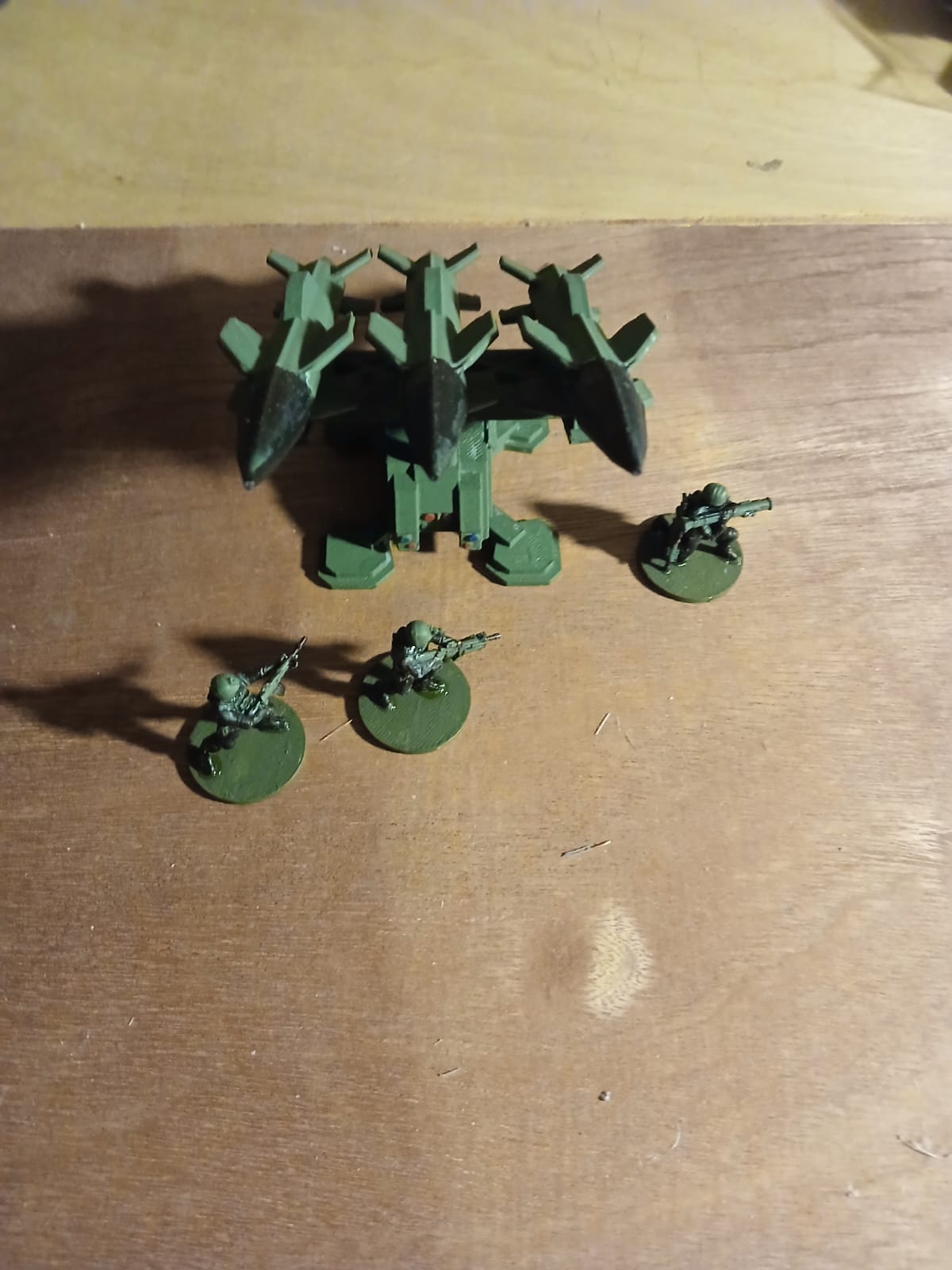 3d printed 28mm 3 SAM rocket missile fat with triple launcher - Image 5