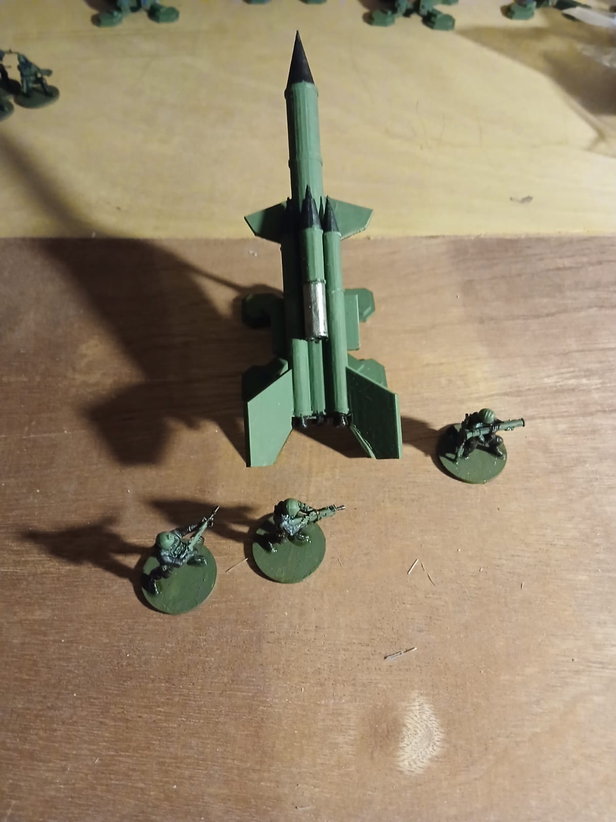 3d printed 28mm Bristol Bloodhound 1 SAM rocket missile with single launcher - Image 2