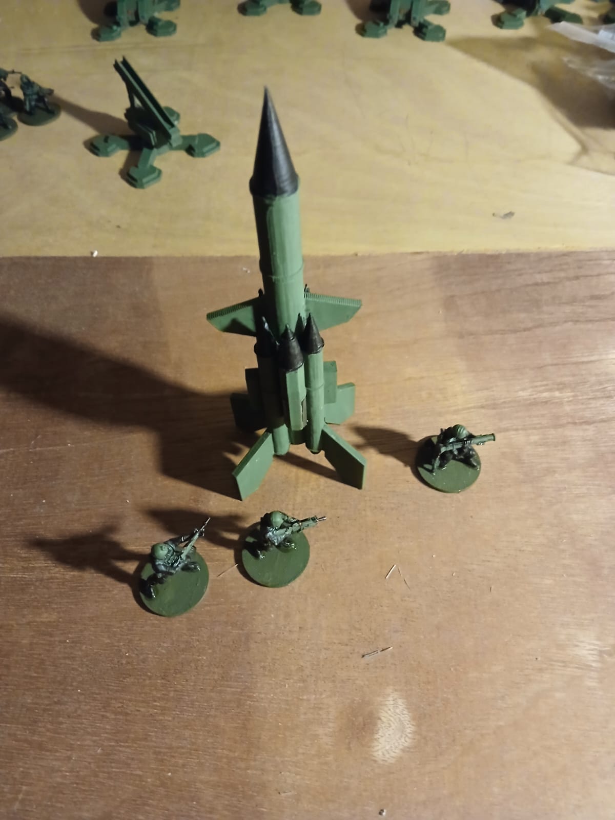 3d printed 28mm Bristol Bloodhound 1 SAM rocket missile with single launcher - Image 4