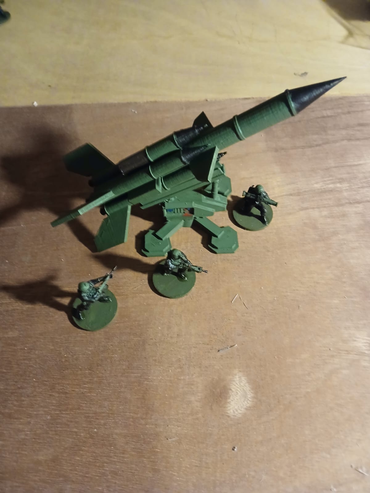 3d printed 28mm Bristol Bloodhound 1 SAM rocket missile with single launcher - Image 6
