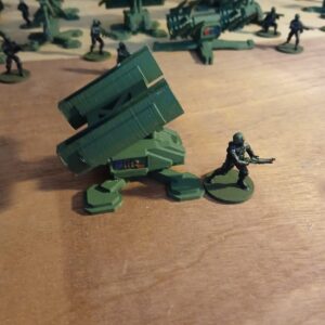 3d printed 28mm Neva 125 SC SAM rocket missile twin launcher only