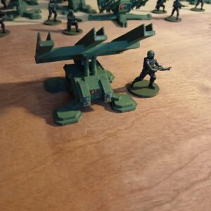3d printed 28mm SAM rocket missile triple launcher only