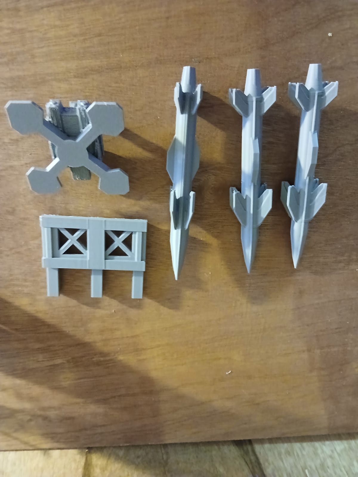 3d printed 28mm 3 SAM rocket missile fat with triple launcher - Image 6