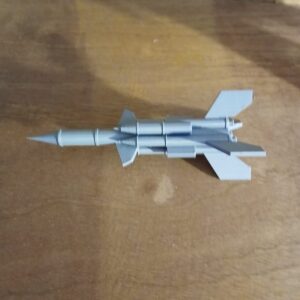 3d printed 28mm Bristol Bloodhound 1 SAM rocket missile only