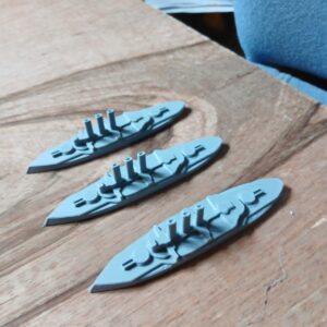 3d printed  Jutland 1/1250 German  4th Division waterline