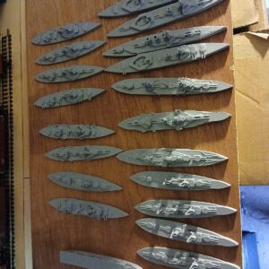 1/1250 Jutland waterline
