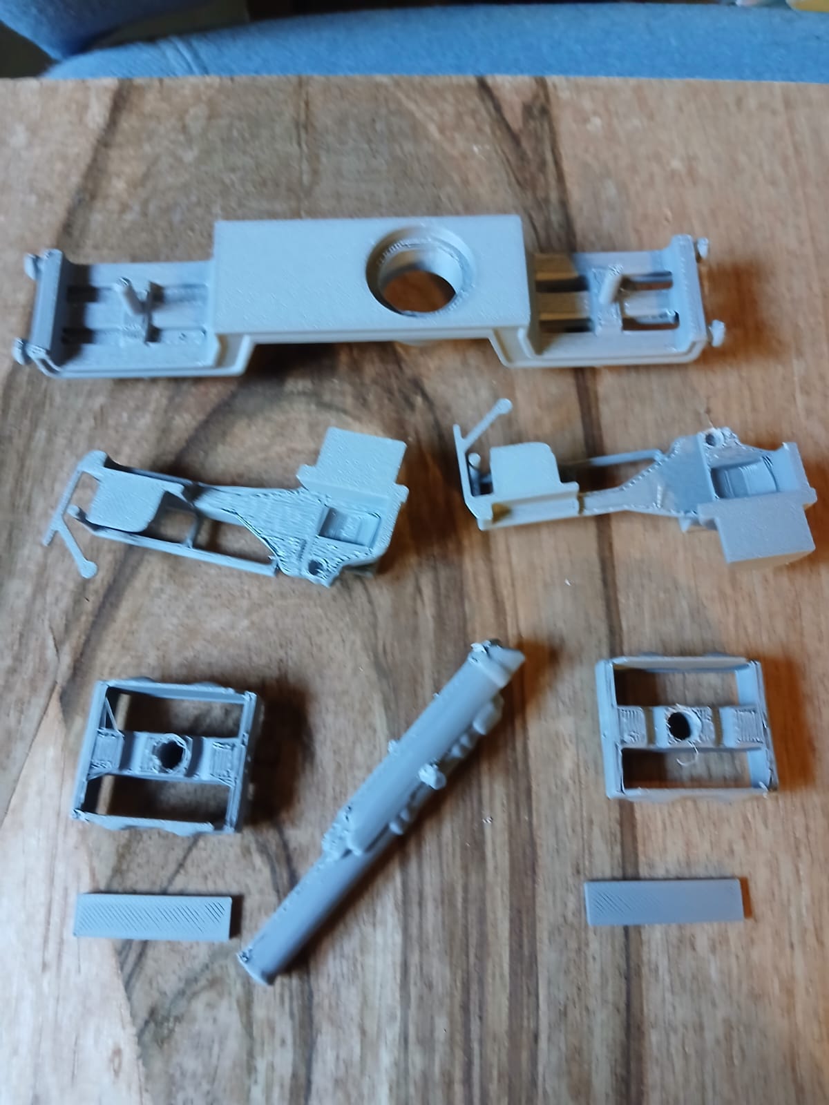3d printed BL 12 inch howitzer Mk V 1/76 model kit rail gun railway artillery ww1 oo/ho - Image 5
