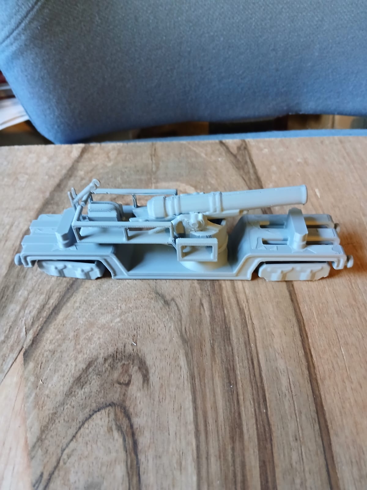 3d printed BL 12 inch howitzer Mk V 1/76 model kit rail gun railway artillery ww1 oo/ho - Image 3