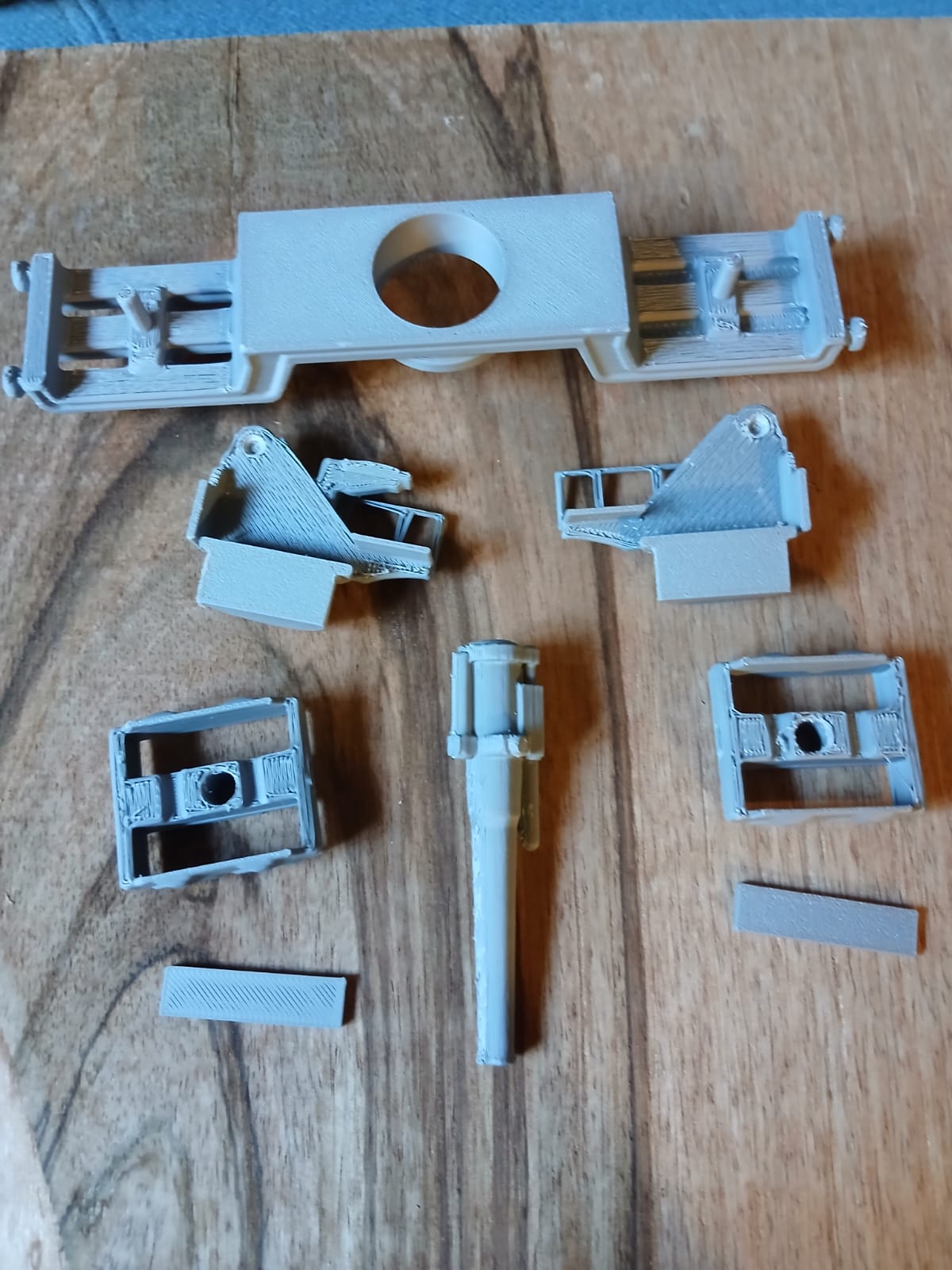 3d printed BL 12 inch howitzer Mk 3 1/76 model kit rail gun railway artillery ww1 oo/ho - Image 7