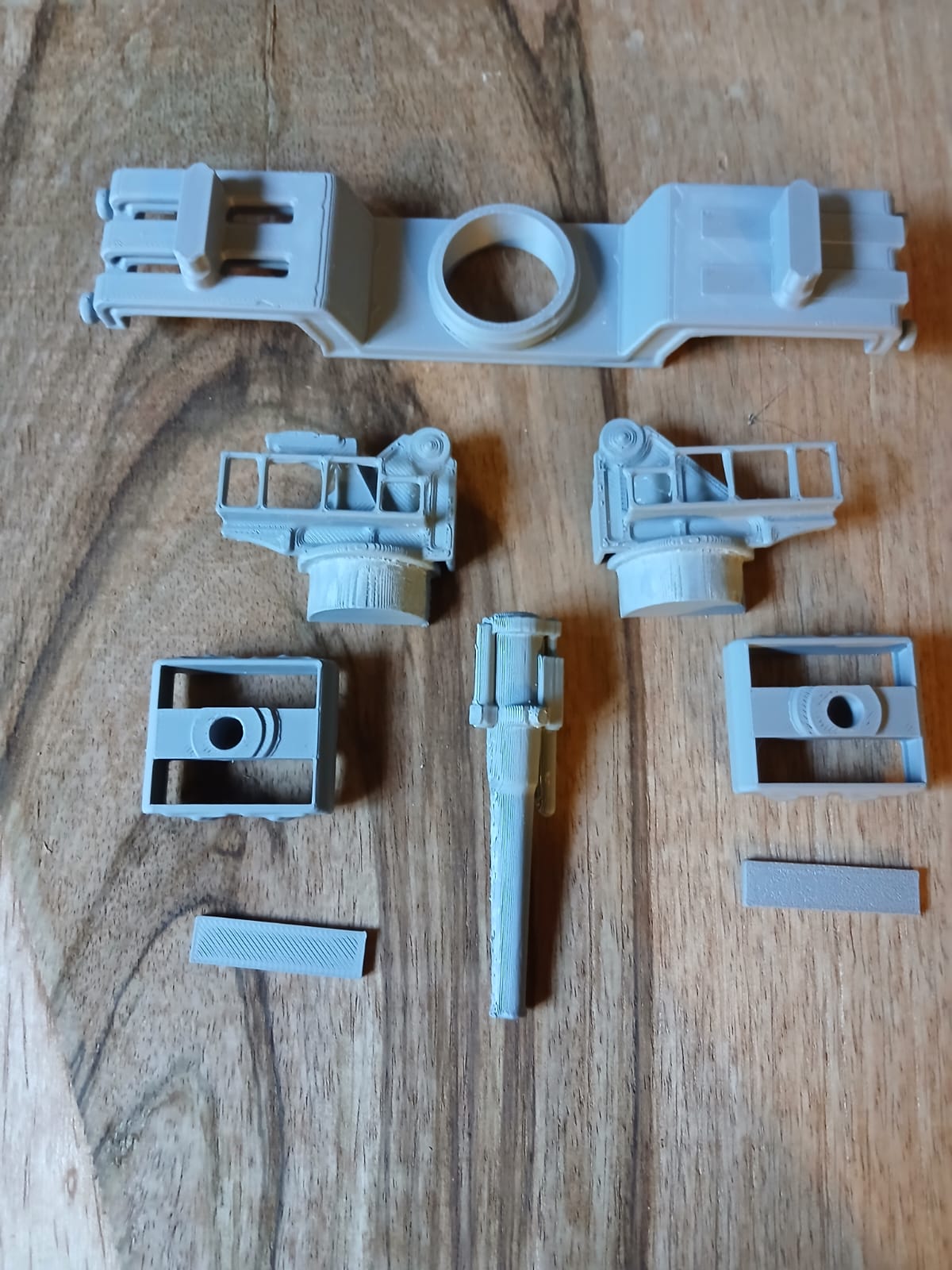 3d printed BL 12 inch howitzer Mk 3 1/76 model kit rail gun railway artillery ww1 oo/ho - Image 6